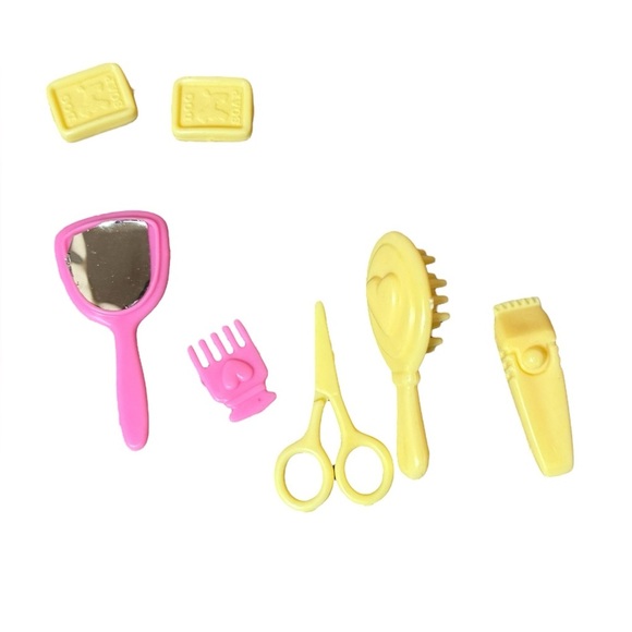 Vintage 1995 Barbie So Much To Do Pretty Pet Parlor Cat Dog Accessories Play Set - Picture 6 of 13